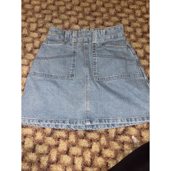 BDG Dresses & Skirts - BDG Womens XS Denim Jean Skirt Light Wash Short  (1C)